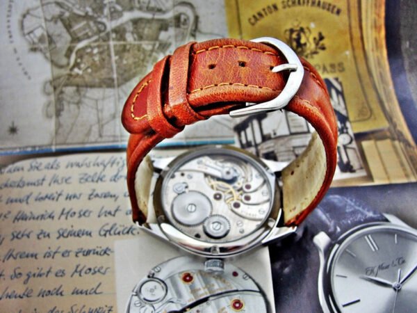 Steel case with glass back Tavannes installation from the 1940s. - Image 18