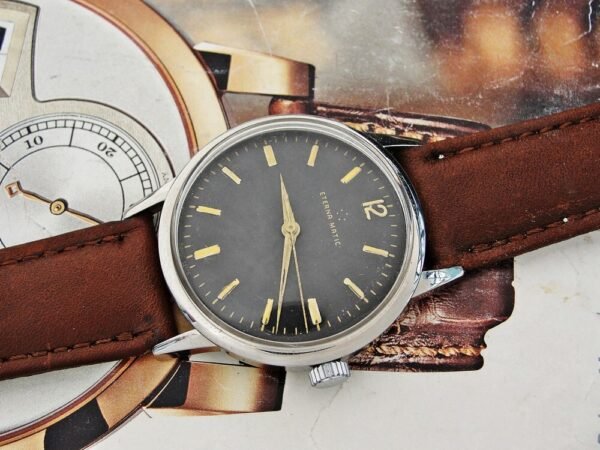 Nice Eterna Matic steel automatic watch from 1958 - Image 8