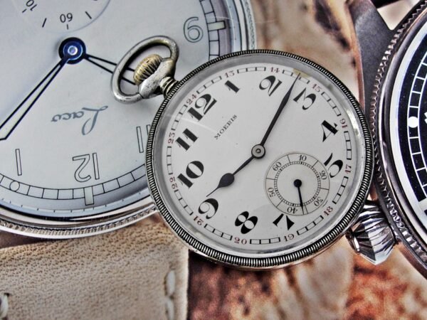Rare Moeris pocket watch from the 1930s. Made in Switzerland. - Image 12
