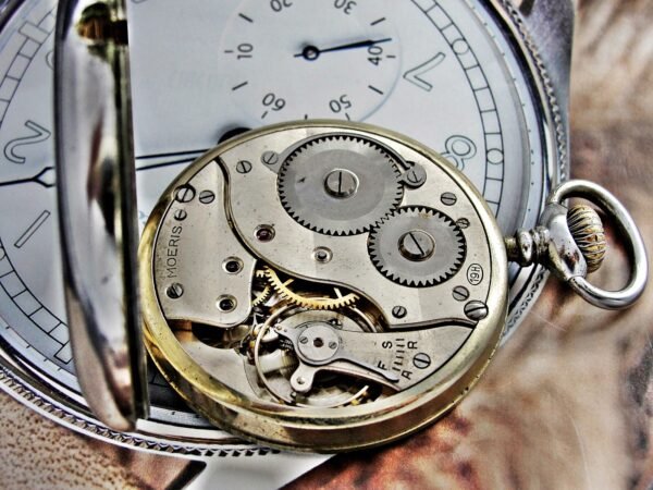 Rare Moeris pocket watch from the 1930s. Made in Switzerland. - Image 16