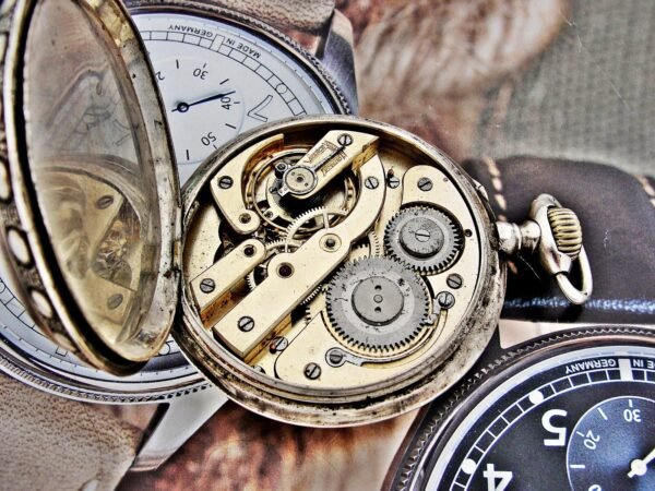 Rare large Swiss railway silver pocket watch from the late 1800s - Image 18
