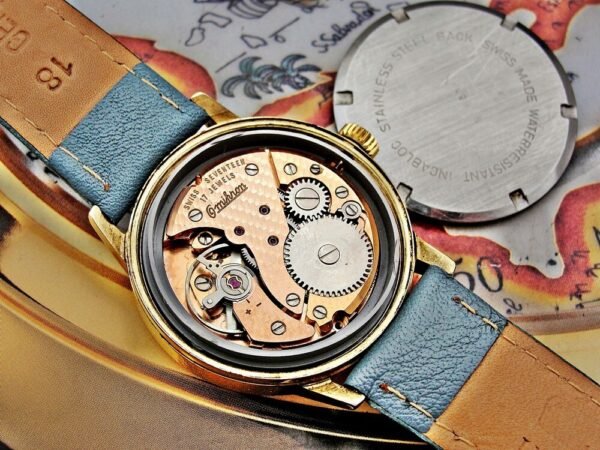 Very nice Omikron Swiss watch from the 1970s. - Image 14