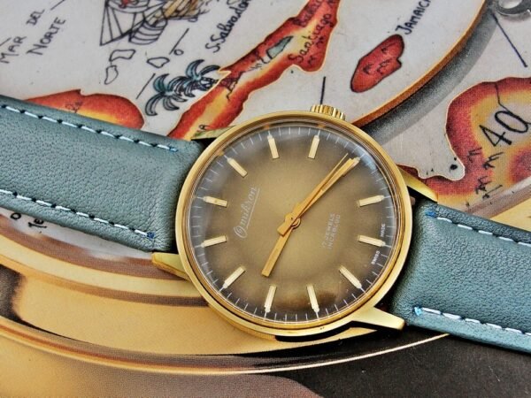 Very nice Omikron Swiss watch from the 1970s. - Image 7