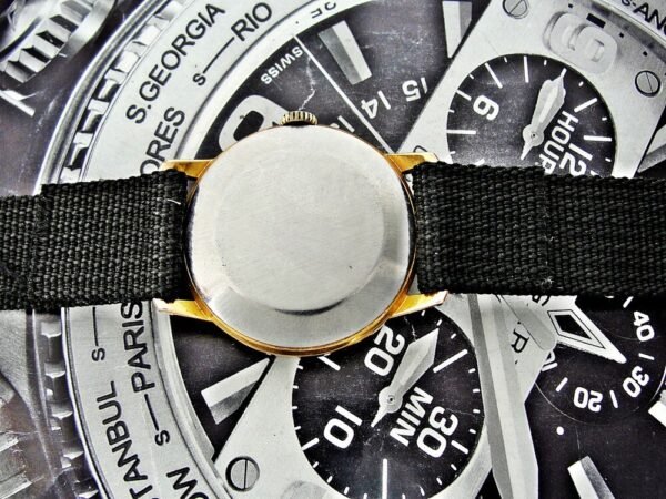 Beautiful Revista Swisse watch from the 1950s with AS 1130 Wehrmachtswerk moveme - Image 11