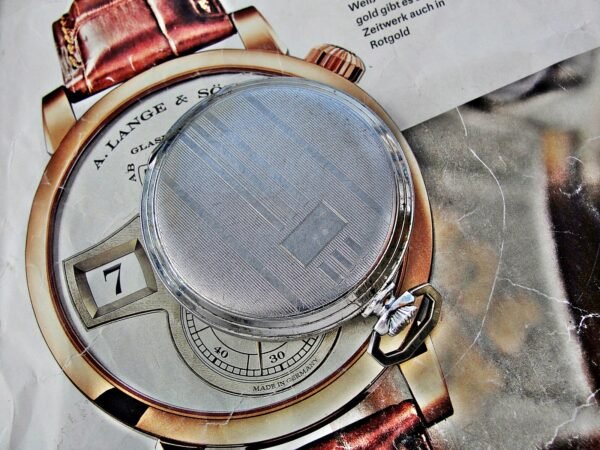 Beautiful hand-painted Doxa Locle erotic pocket watch from the 1940s. - Image 10