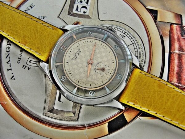 Rare Swiss Tintin skeleton watch from the 1950s - Image 18