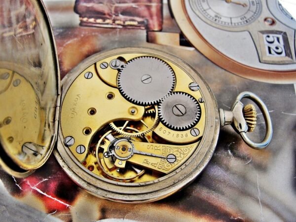 Beautiful porcelain dial Omega pocket watch from 1923. - Image 14