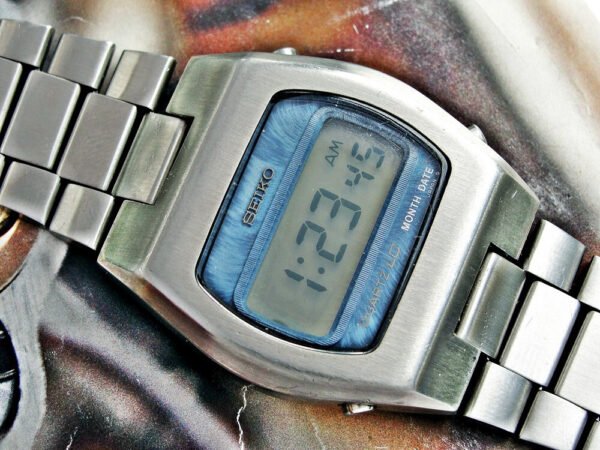 Nice steel Seiko LCD watch from the 1970s - Image 4