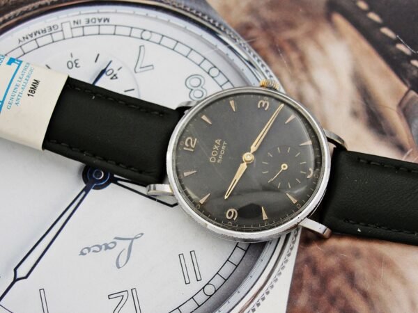 Rare Swiss Doxa Sport watch from 1962. - Image 5
